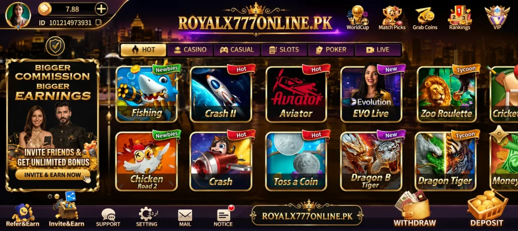 royal x 777 game 