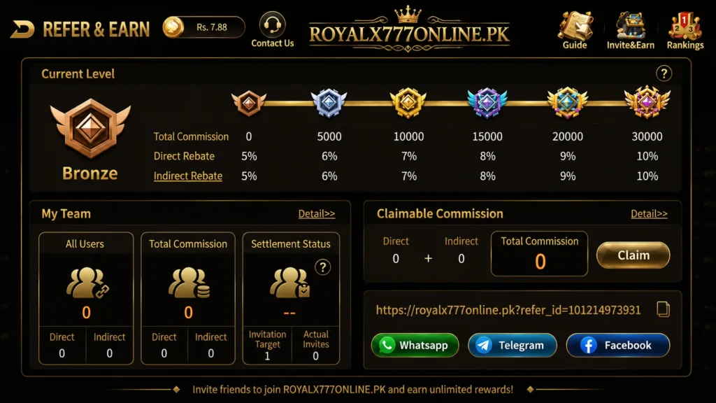 royal x 777 game